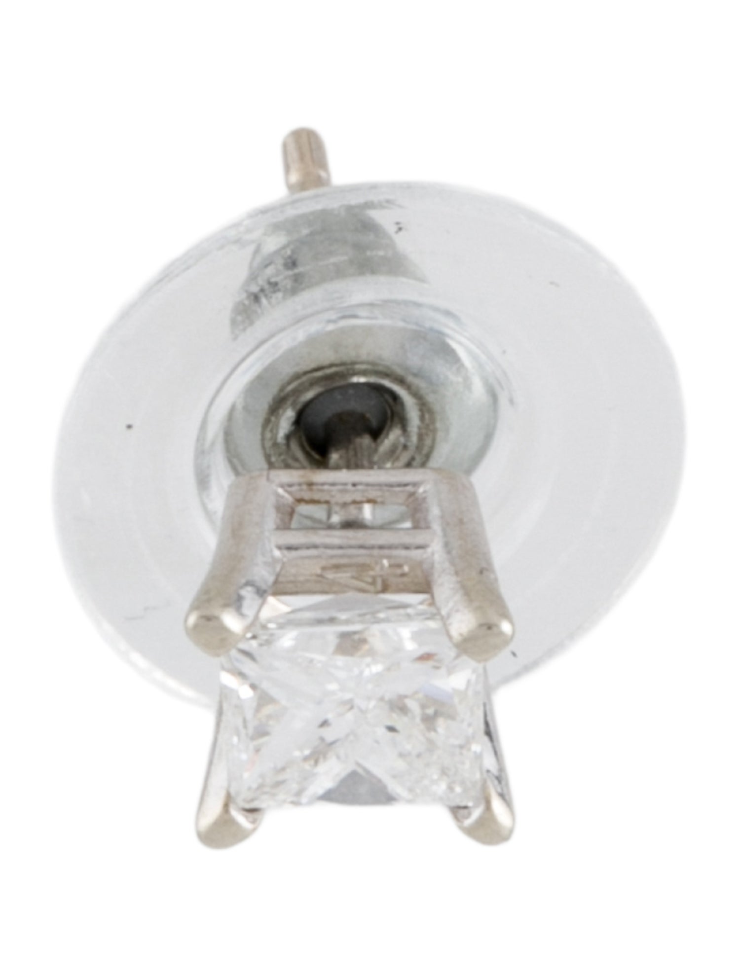 Earrings 14K Diamond Single Stud Earring