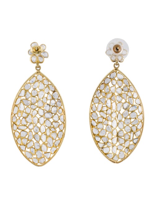 Earrings 14K Diamond Drop Earrings