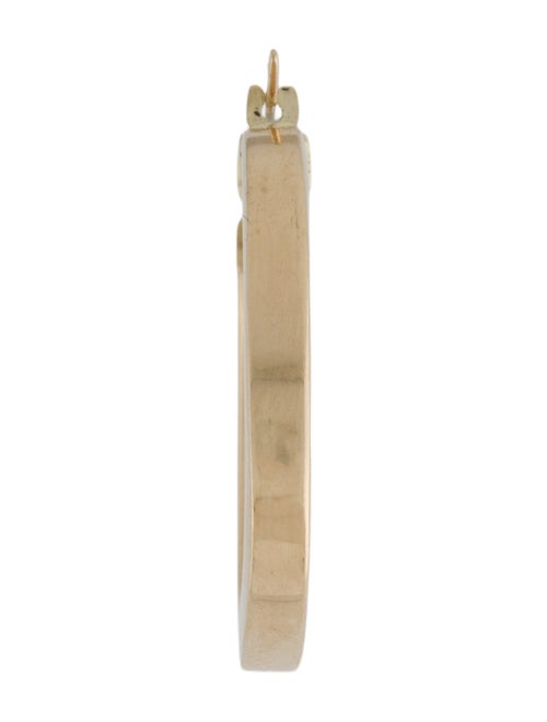 Earrings 14K Single Hoop Earring