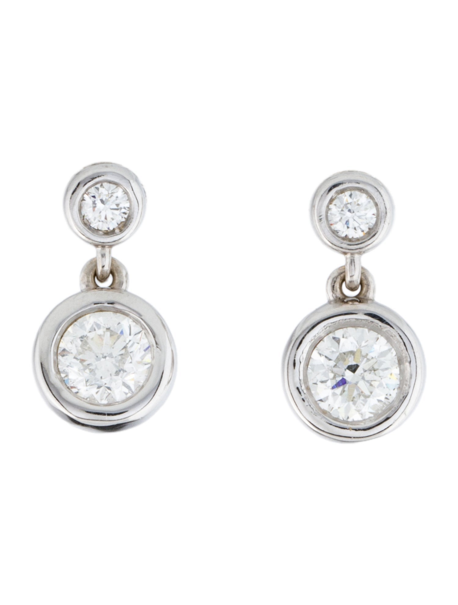 Earrings 14K 1.16ctw Diamond Drop Earrings
