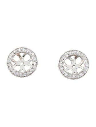 Earrings 14K Diamond Earring Jackets