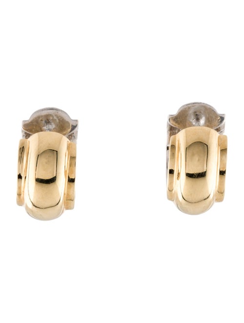 Earrings 14K 1.02ctw Diamond Reversible Hoop Earrings