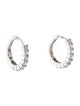 Earrings 14K 1.00ctw Diamond Hoop Earrings