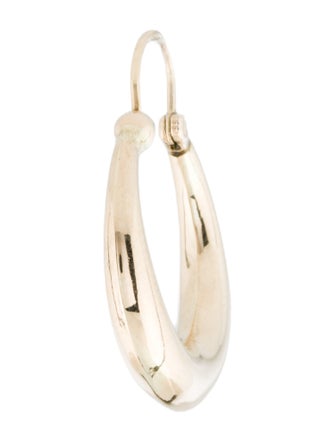 Earrings 14K Single Hoop Earring