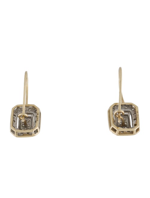 Earrings 14K Diamond Drop Earrings