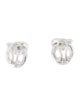 Earrings 18K Diamond Twist Earclip Earrings