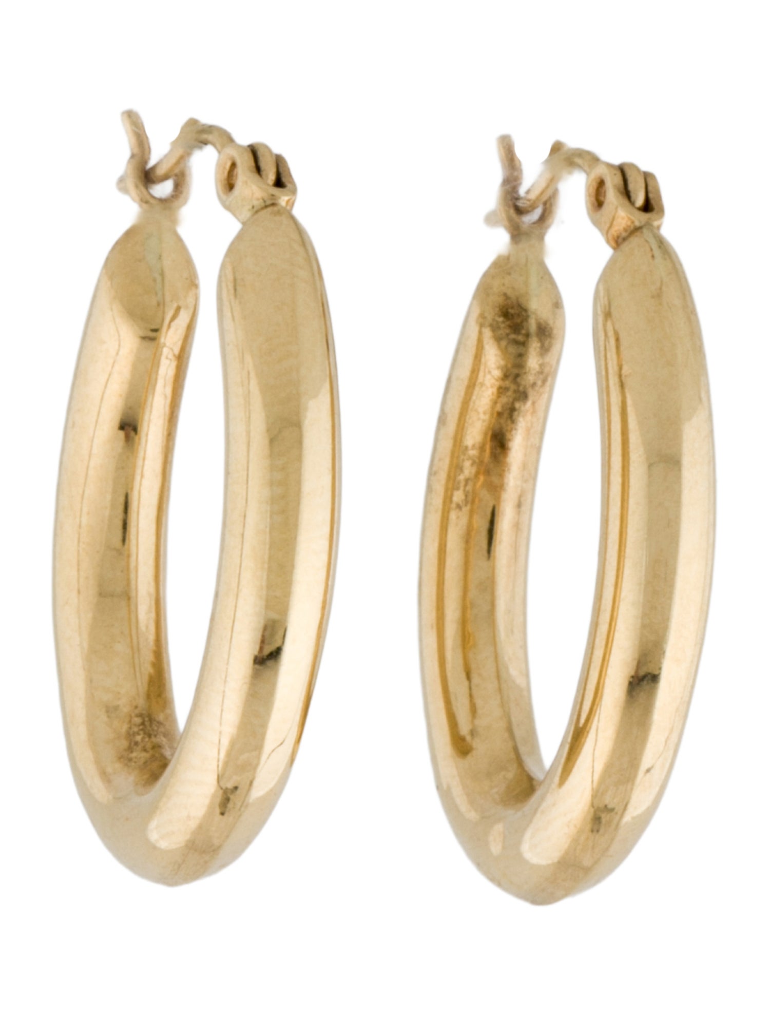 Earrings 14K Hoop Drop