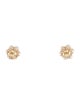 Earrings 14K 2.60ctw Diamond Flower Stud Earrings