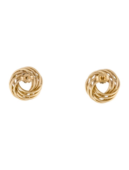 Earrings 14K Knot Stud Earrings