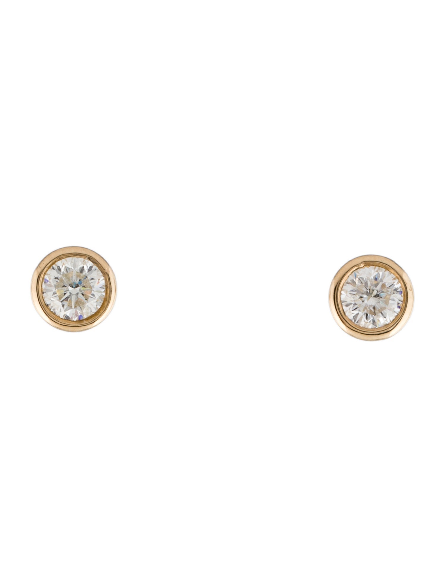 Earrings 14K 1.10ct Diamond Stud Earrings