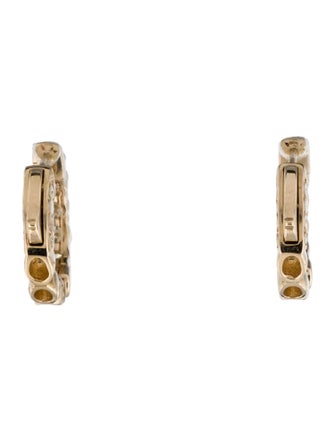 Earrings 14K 1.00ctw Diamond Huggie Earrings