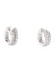 Earrings Leslie Greene 18K Diamond Huggie Earrings