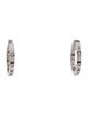 Earrings 14K 7.68ctw Diamond Inside-Out Hoop Earrings