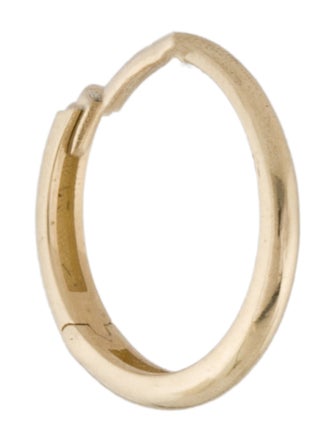 Earrings 14K Single Hoop Earring