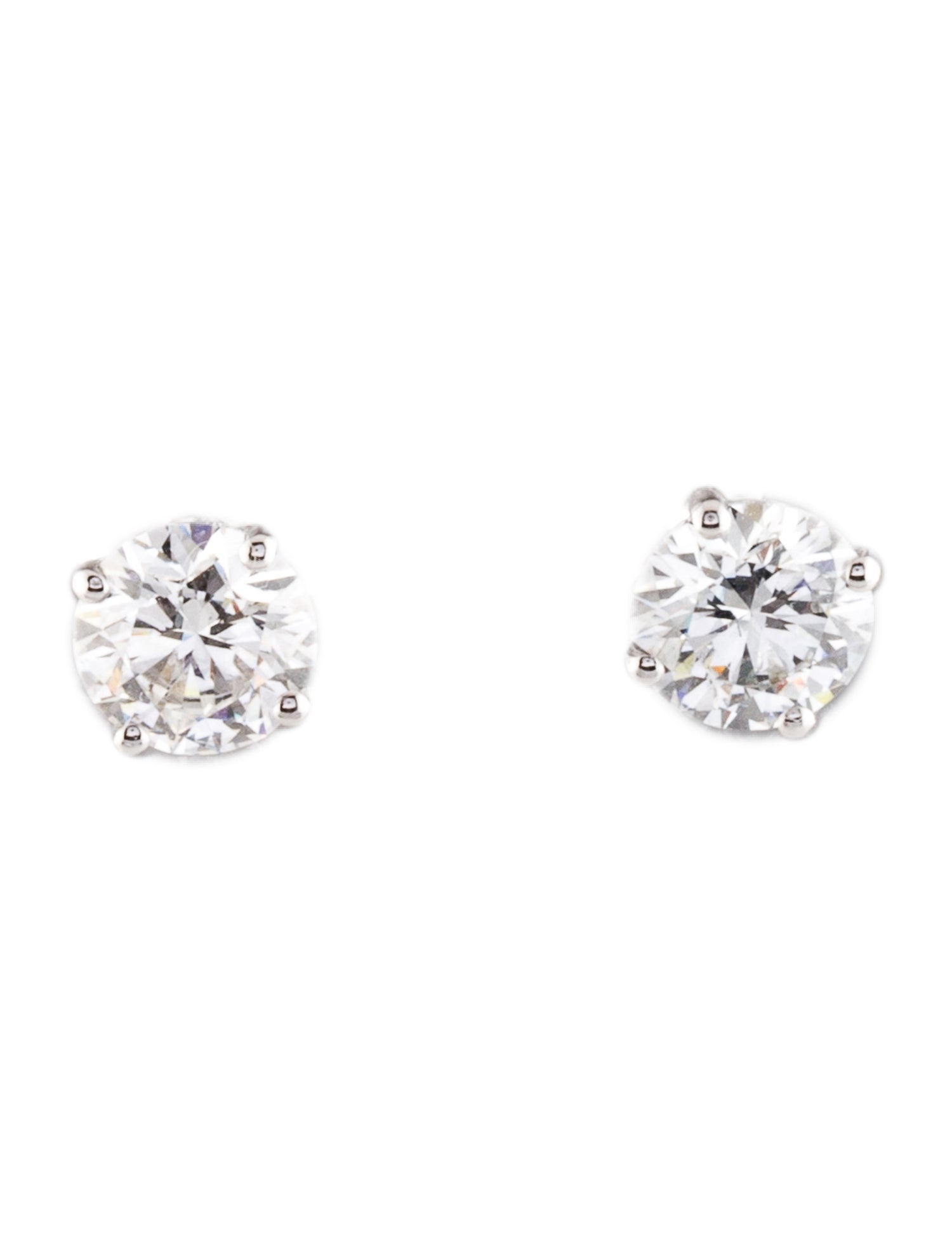 Earrings 14K 1.34ctw Lab-Grown Diamond Stud Earrings