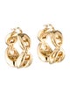 Earrings 18K Marina Link Hoop Earrings
