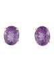 Earrings 14K 4.88ctw Amethyst Stud Earrings