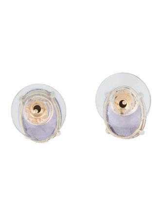 Earrings 14K 4.88ctw Amethyst Stud Earrings