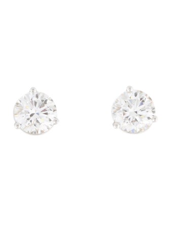 Earrings 14K 1.00ctw Lab-Grown Diamond Stud Earrings