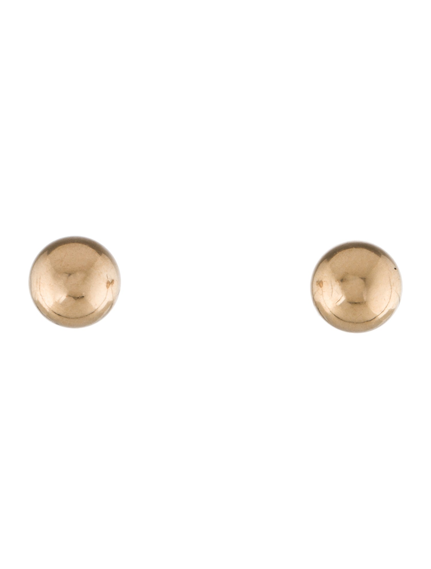 Earrings 14K Ball Stud Earrings