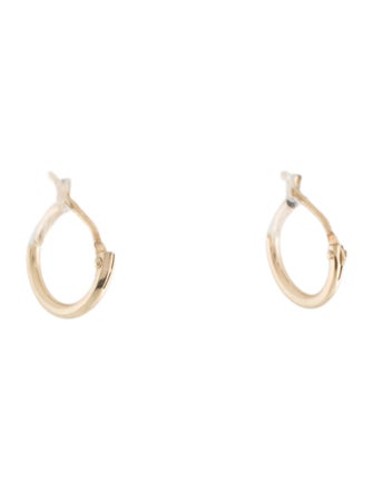 Earrings 14K Mini Hoop Earrings