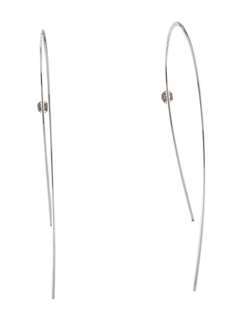 Earrings 14K Diamond Hoops