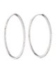 Earrings 14K 1.30ctw Diamond Hoop Earrings