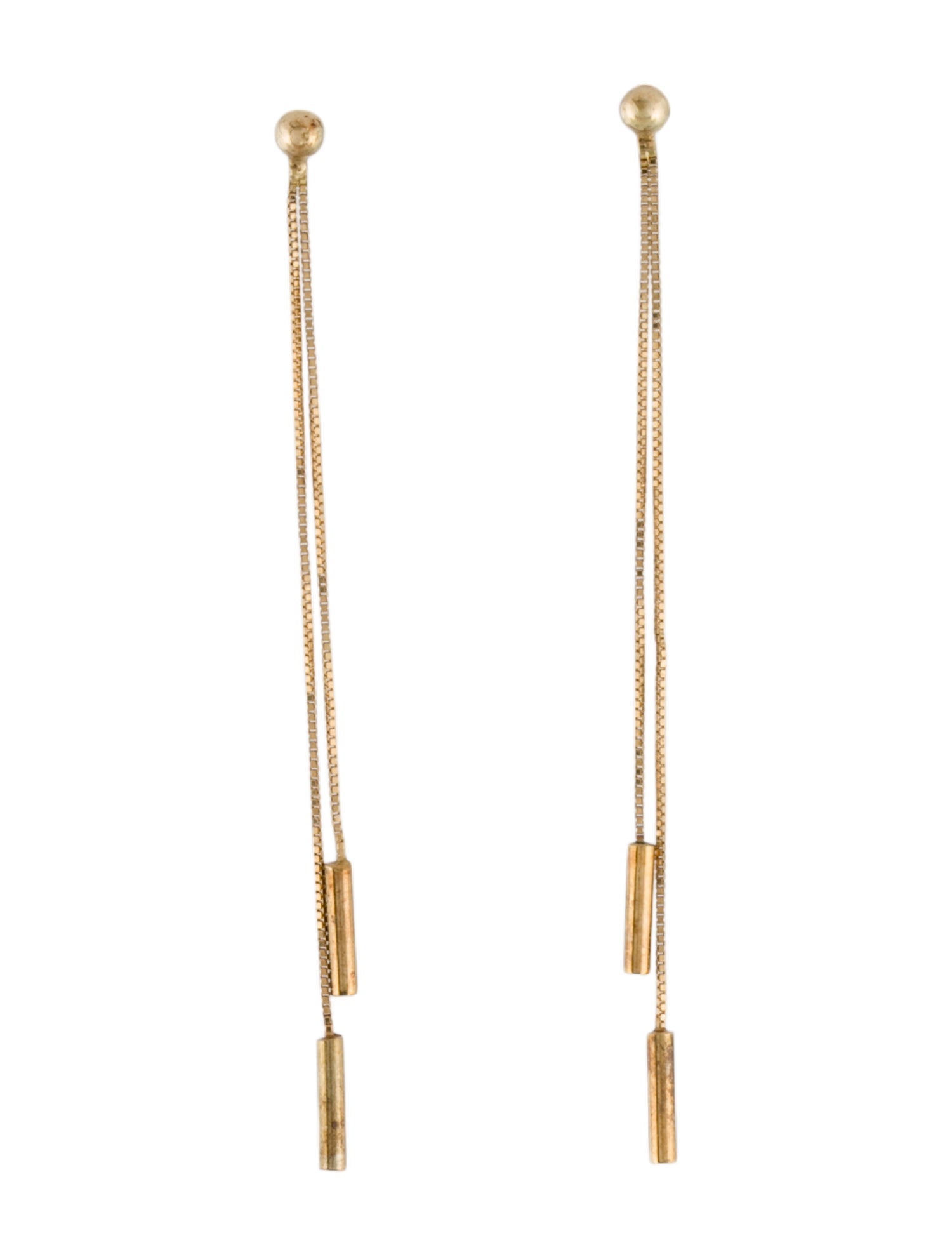 Earrings 14K Dangle Drop Earrings