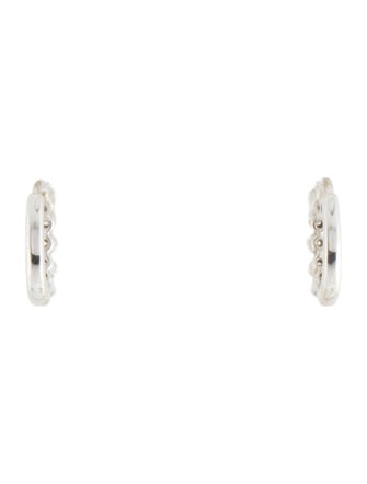 Earrings 14K Diamond Huggie Earrings