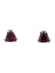 Earrings 14K 2.20ctw Rhodolite Garnet Stud Earrings