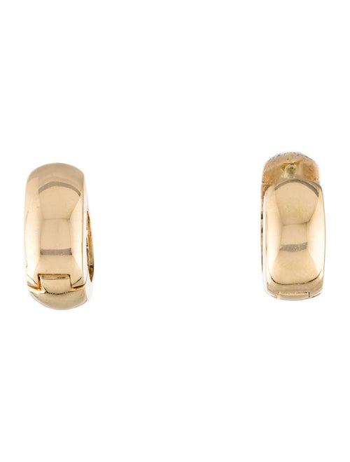 Earrings 14K Diamond Huggie Earrings