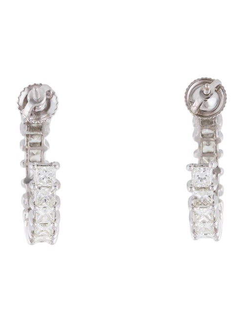 Earrings 14K 4.50ctw Diamond Hoop Earrings