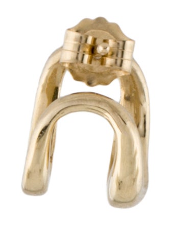 Earrings 14K Double Hoop Single Earring