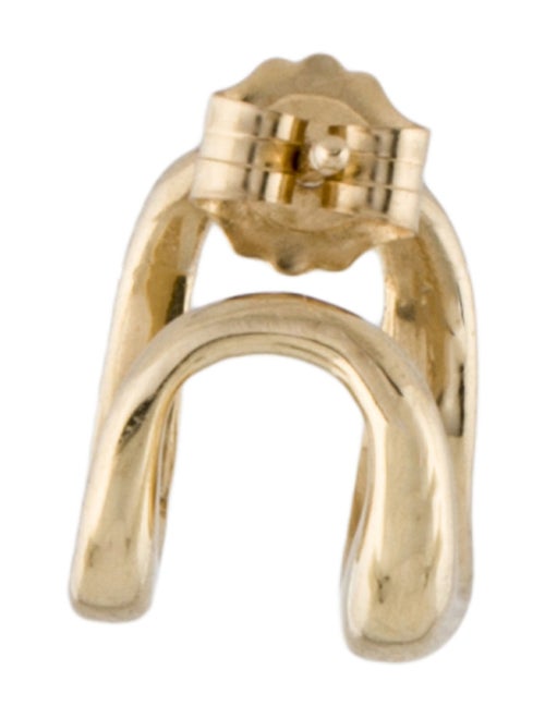 Earrings 14K Double Hoop Single Earring