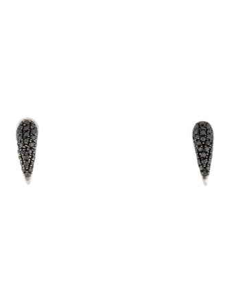 Earrings 14K Diamond Spike Stud Earrirngs