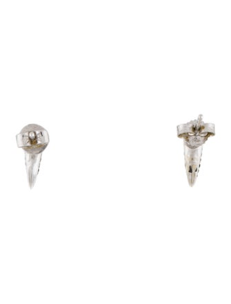 Earrings 14K Diamond Spike Stud Earrirngs