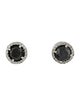Earrings 14K 3.20ctw Diamond Halo Stud Earrings