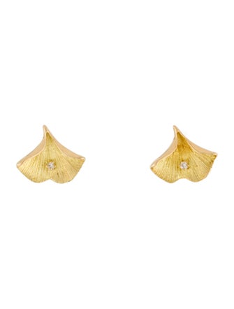 Earrings 18K Diamond Stud Earrings