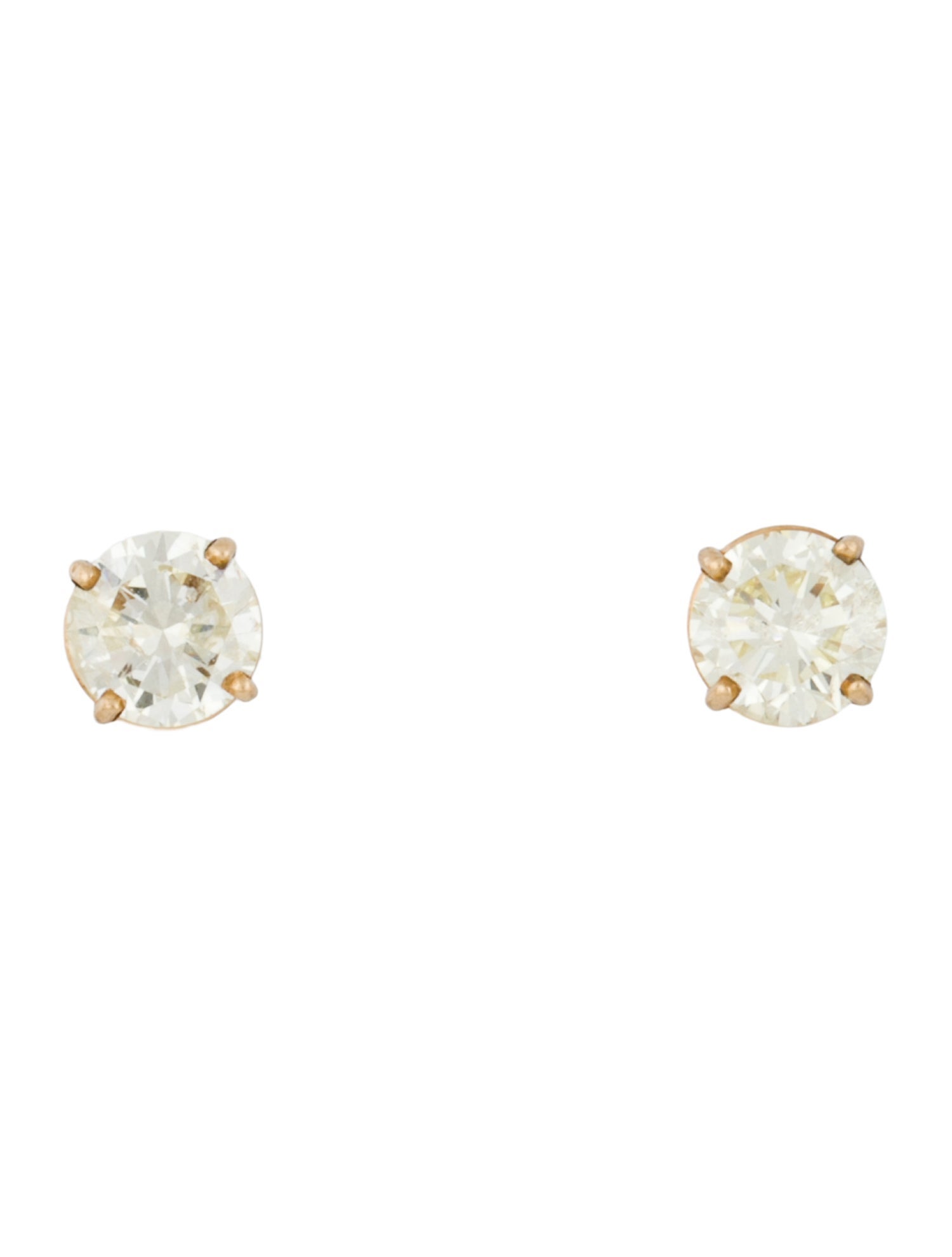 Earrings 14K 2.07ctw Diamond Stud