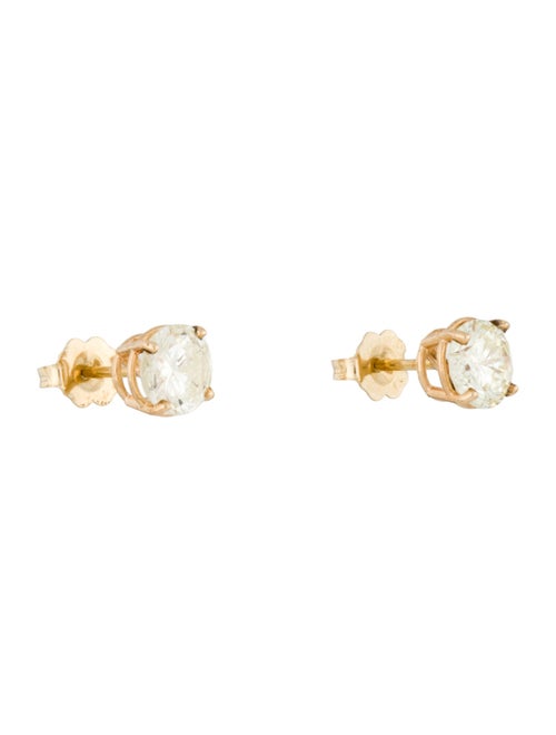Earrings 14K 2.07ctw Diamond Stud Earrings