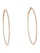 Earrings 18K Diamond Inside-Out Hoop Earrings