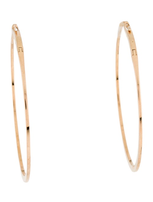 Earrings 18K Diamond Inside-Out Hoop Earrings