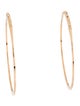 Earrings 18K Diamond Inside-Out Hoop Earrings