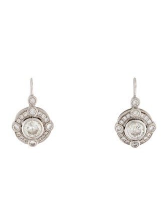 Earrings Carl Blackburn 18K Diamond Earrings