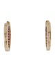 Earrings 14K Ruby Huggie Earrings