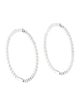 Earrings 14K 3.76ctw Diamond Hoop Earrings