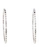 Earrings 14K 3.76ctw Diamond Hoop Earrings