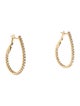 Earrings 14K 1.62ctw Diamond Inside-Out Hoop Earrings