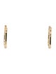Earrings 14K Diamond Small U Hoop Earrings