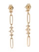Earrings 14K Diamond Drop Earrings